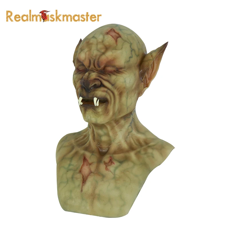 Realmaskmaster Реалистичная силиконовая маска для Хэллоуина волка мужчин вечерние