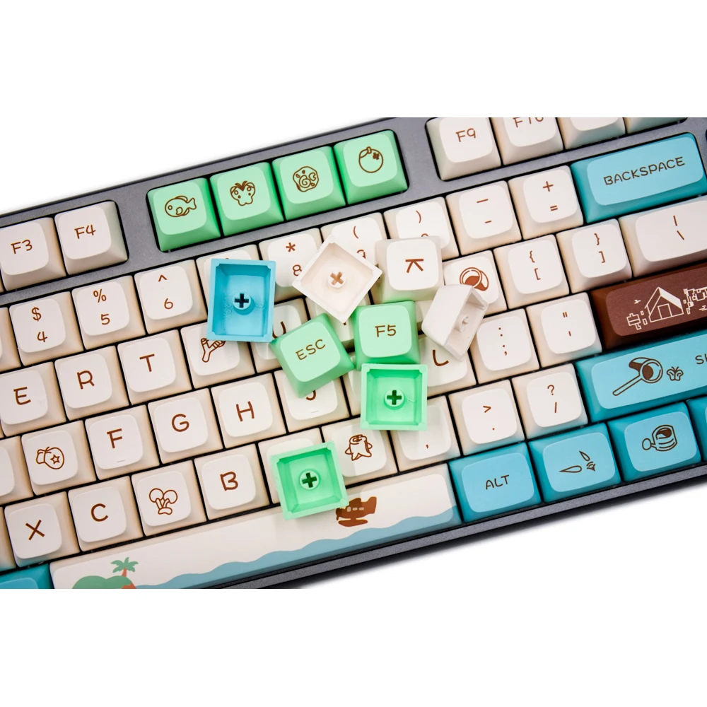 G-MKY 135 XDA Keycaps PBT Dye-Sublimated XDAS Profile For Filco/DUCK/Ikbc MX Switch Mechanical Keyboard