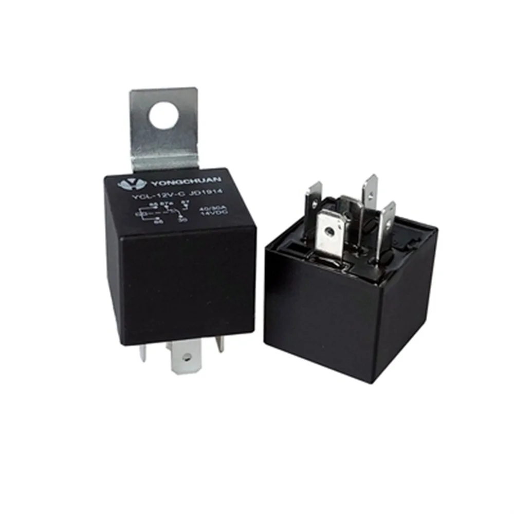 100PCS High Quality Automobile relay JD1914/JD2914 JD1912/JD2912 DC 12V/24V 40A car 4pin 5pin with Square iron piece | Мебель