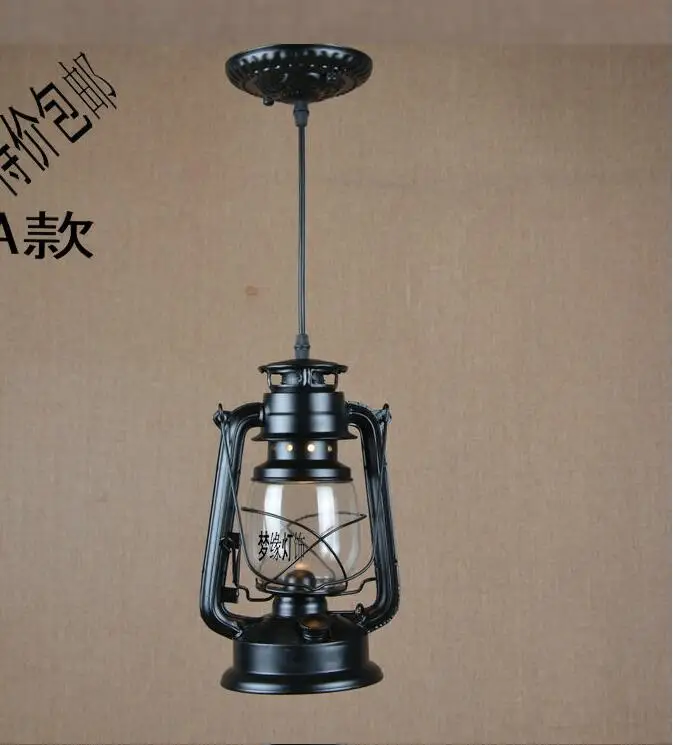 Модная tieyi короткая деревенская подвеска у кровати лампа американский стиль