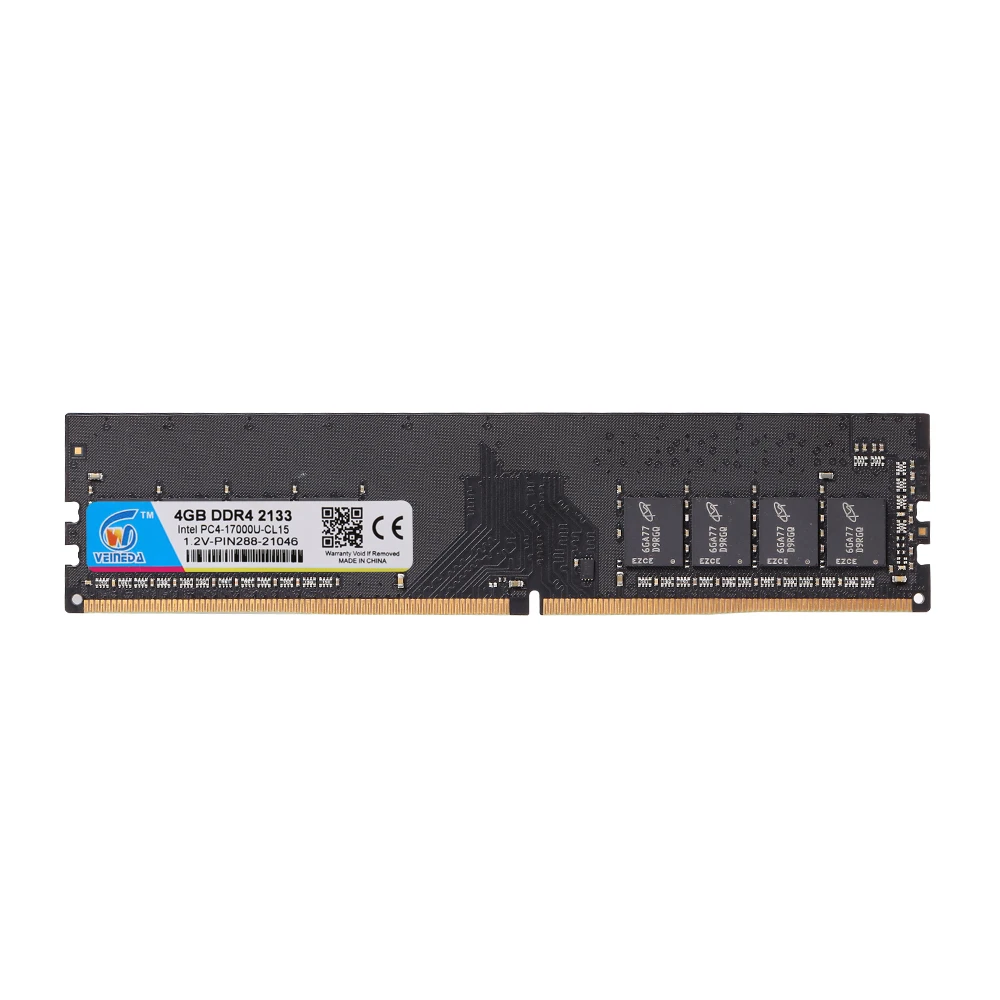 Память VEINEDA для ПК ОЗУ ddr4 4 ГБ 8 16 1 2 в память материнской платы 2133 МГц 2400 2666 DIMM