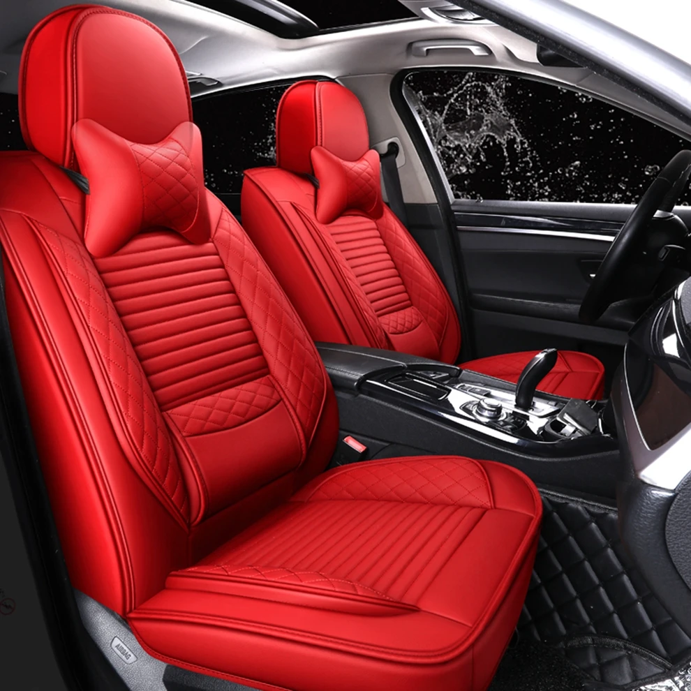 Передняя+ задняя крышка сиденья автомобиля набор для Renault Duster Latitude Clio Sandero Koleos Kadjar Logan Talisman Espace Kangoo Laguna Fluence