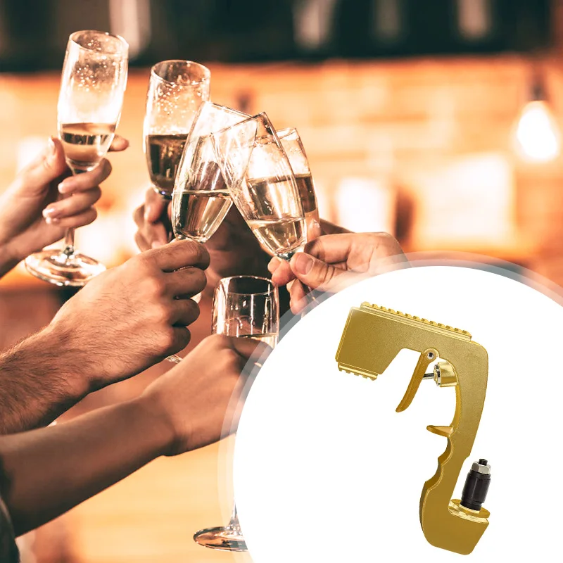 Пистолет для шампанского Crazy вечерние винный распылитель стопор пива эжектор