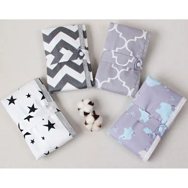 

Portable Newborn Waterproof Baby Changing Mat Infant Foldable Changing Diaper Nappy Liners