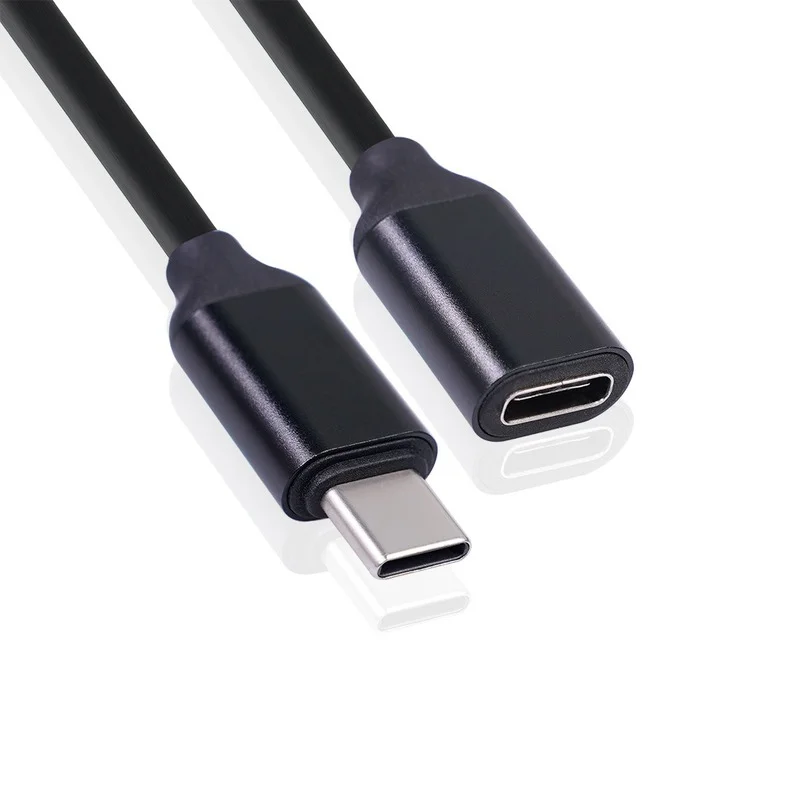 Кабель-удлинитель USB Type-C (папа-мама) 60 Вт 3 А 20 в 0 5/1/1 5 м | Безопасность и защита