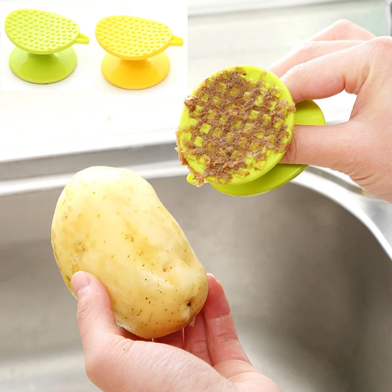 Potato Brush Картофелемялка Рисер пюре прессованный фруктовый сок из нержавеющей стали Толкатель для картофеля гладкое пюре дробилка фруктовые инструменты - Цвет: Potato Brush