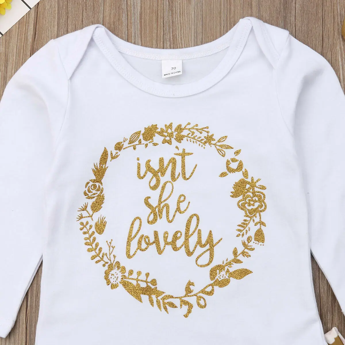 Одежда для малышей комплект осенней одежды новорожденных девочек комбинезон