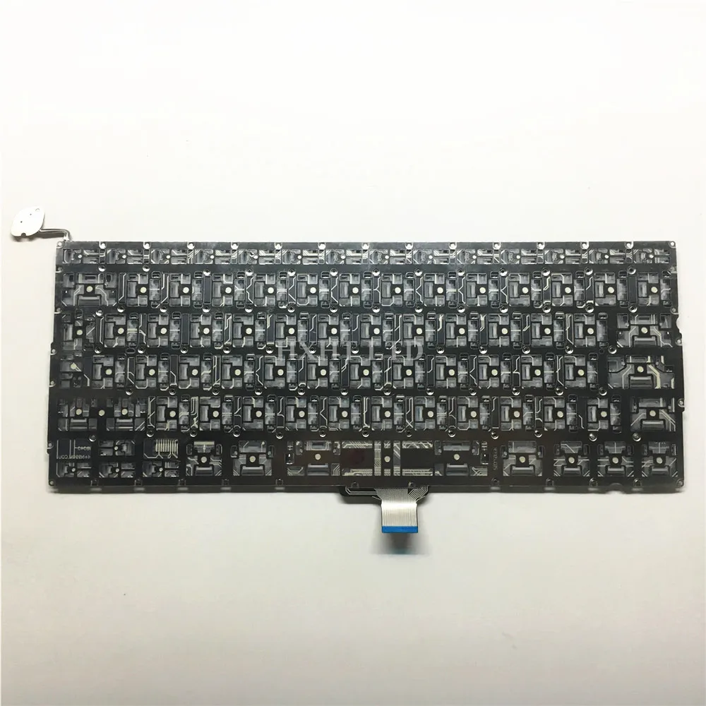 A1278 UK Клавиатура с подсветкой для Macbook Pro 1" A1278 Клавиатура ноутбука Великобритании английская модель 2009 2010 2011 2012 год