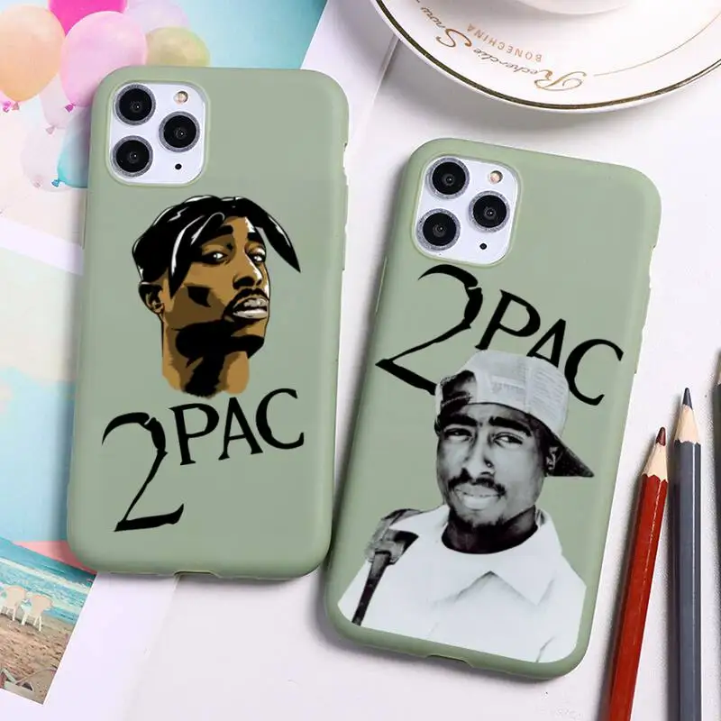 2Pac для телефона с изображением Тупака Амару Шакура Чехол мобильного iphone 12 11 Pro Max