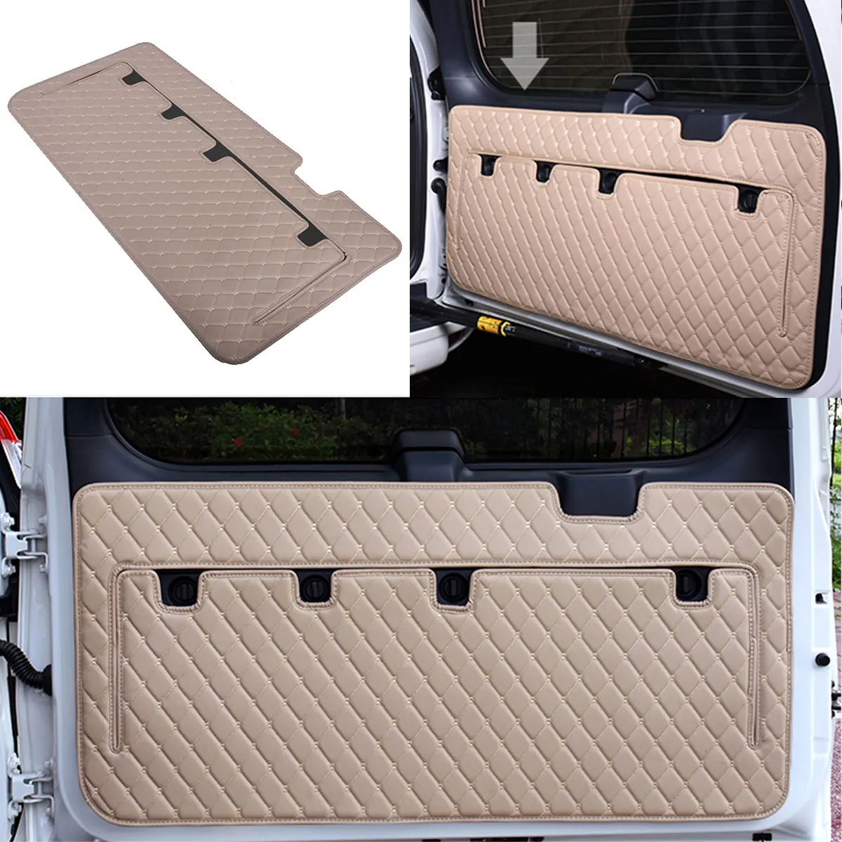 3D Cargo Rear Trunk Tailgate Tail Gate Door Mat Cover Floor Mud Pad Kick For Toyota Land Cruiser Prado 150 2010 - 2021 | Автомобили и