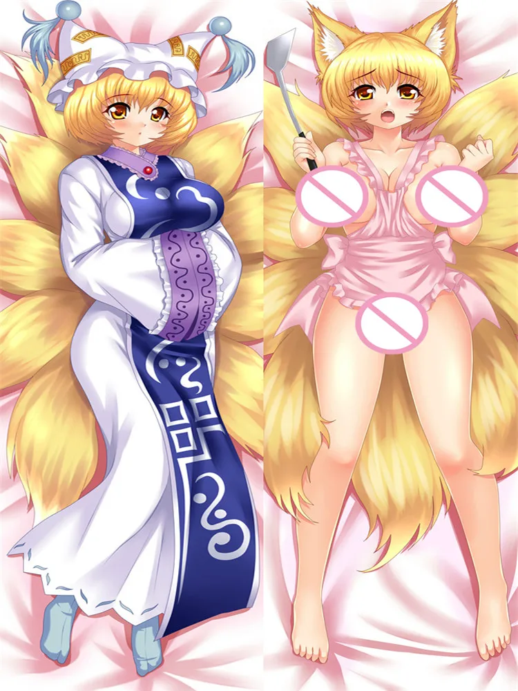 

2017 обновление аниме проект TouHou идеальный цвет вишни Yakumo Ran Dakimakura наволочка для тела обнимающая Подушка Чехол