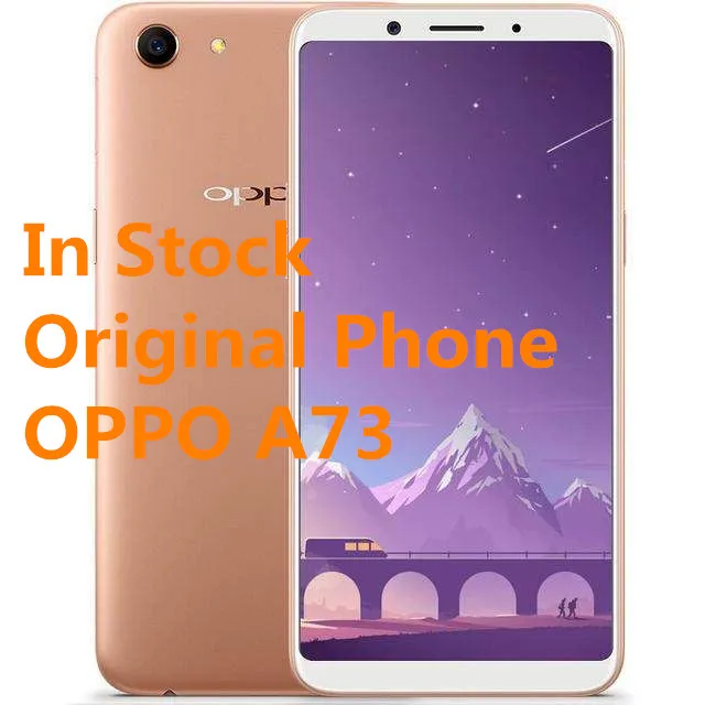 Смартфон Oppo A73 Android 7 1 MTK6763T восемь ядер 6 0 дюйма IPS 2160x1080 4 + 64 ГБ 16 МП|Смартфоны| |