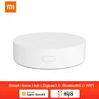 Умный домашний концентратор Xiaomi Mi, шлюз Wi-Fi ZigBee 3,0 и Bluetooth 5,0, работает с приложением Apple Homekit Mi Home