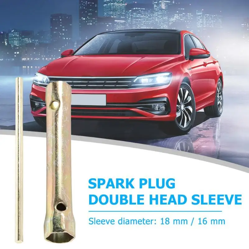 Двухконцевой гаечный ключ Глубокого Действия торцевой для свечей зажигания 16