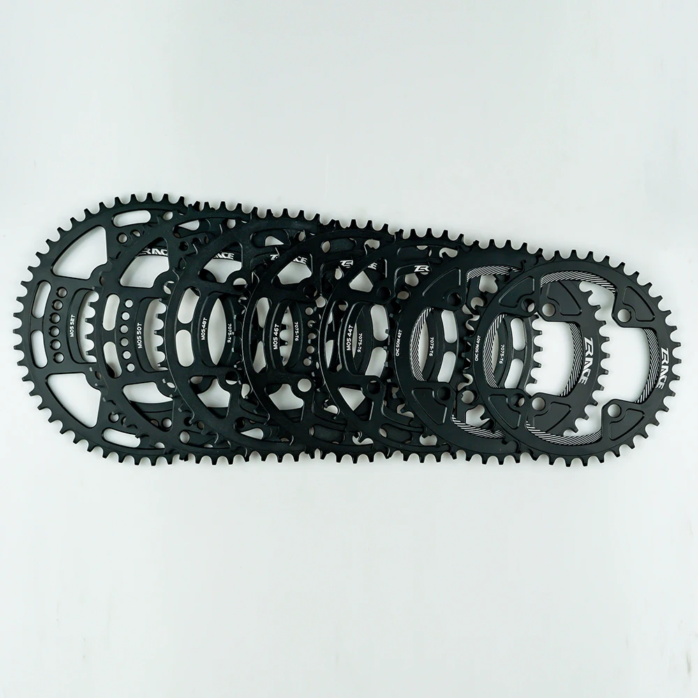 ZRACE цепная цепь 40 T/42 T/44 T/46 T/48 T/50 T/52 T BCD104, узкий зуб AL7075 CNC, MTB/дорожный/складной велосипед/гравий-велосипеды
