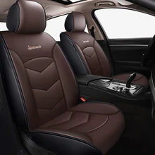 black Leather Car seat covers For suzuki swift samurai grand vitara liana 2014 jimny 2000 alto sx4 asseaccessories
