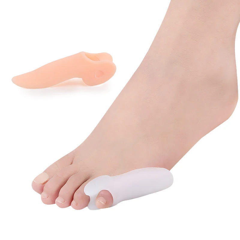 

1PC Silicagel Toe Spacer Straightener Spacers Thumb Valgus Bunion Spacer Foot Fingers Protector For People Foot Care Accessories