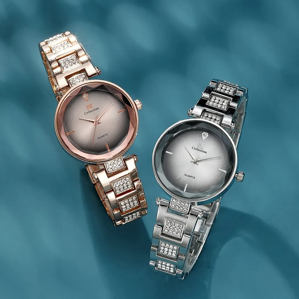 Часы наручные женские кварцевые с ремешком из нержавеющей стали|Женские часы| |