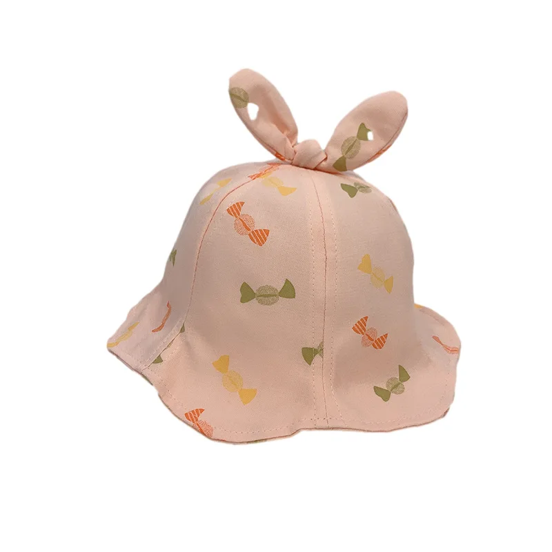 

Baby fisherman's hat spring and summer new cartoon candy color children's hat basin hat outdoor sunshade sun hat fashion