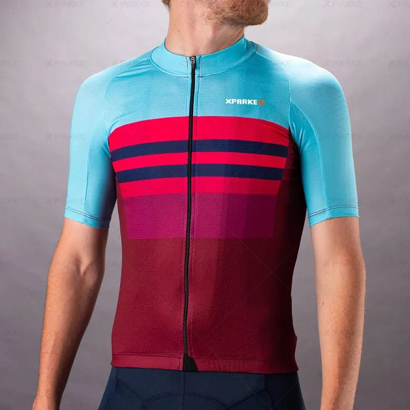 

2020 Pro cycling jersey breathable bicycle clothing Ropa Ciclismo men summer quick-drying bike wear clothes triathlon sweatshirt
