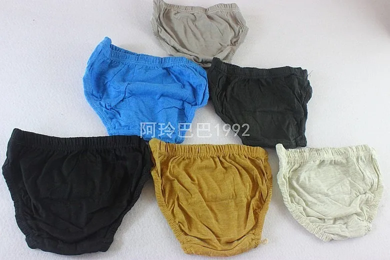 6 шт./лот Трусы боксеры для мальчиков Детское нижнее белье из хлопка с