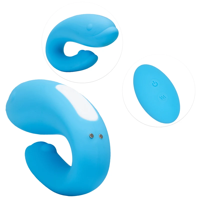 Водонепроницаемый массажер с двойным мотором вибратор для точки G стимулирующий