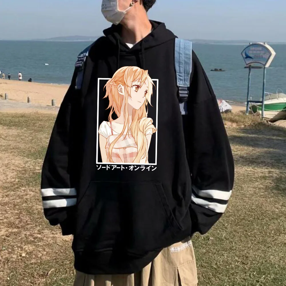 

Sword Art Online Anime Hoodie Pullovers Tops Long Sleeves Winter Unisex