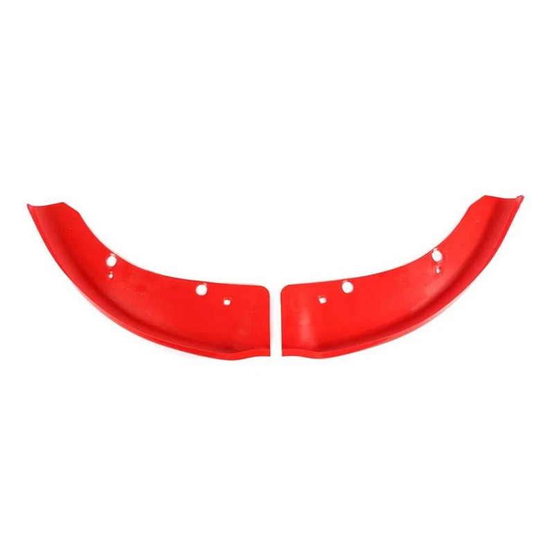 

Front Bumper Splitter Lip Diffuser Spoiler Protector Deflector Lips Guard for Dodge Charger SRT Scat Pack 2015-2019 Red