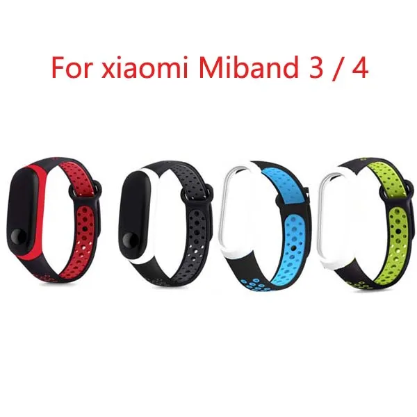 Браслет ремешок для Xiaomi mi 2 3 4 умный Браслет mi Band 2 ремешок на запястье стиль nike