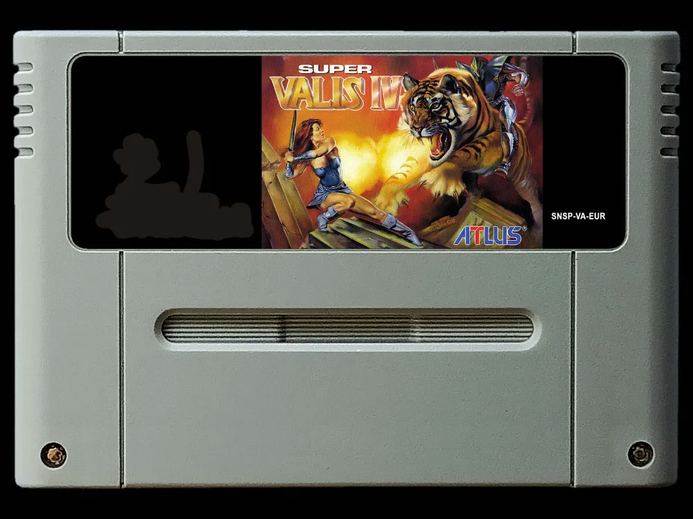 16-битные игры ** Super Valis IV (Европейская версия PAL!) | Электроника