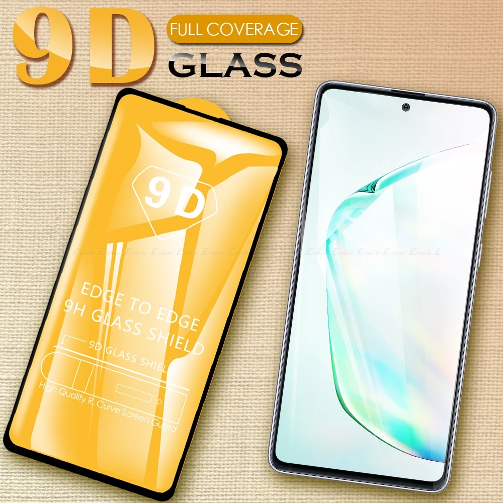 

9D защитная стеклянная пленка для Samsung Galaxy S20 FE 5G S10e S10 Note 10 Lite полное покрытие экрана протектор закаленное стекло