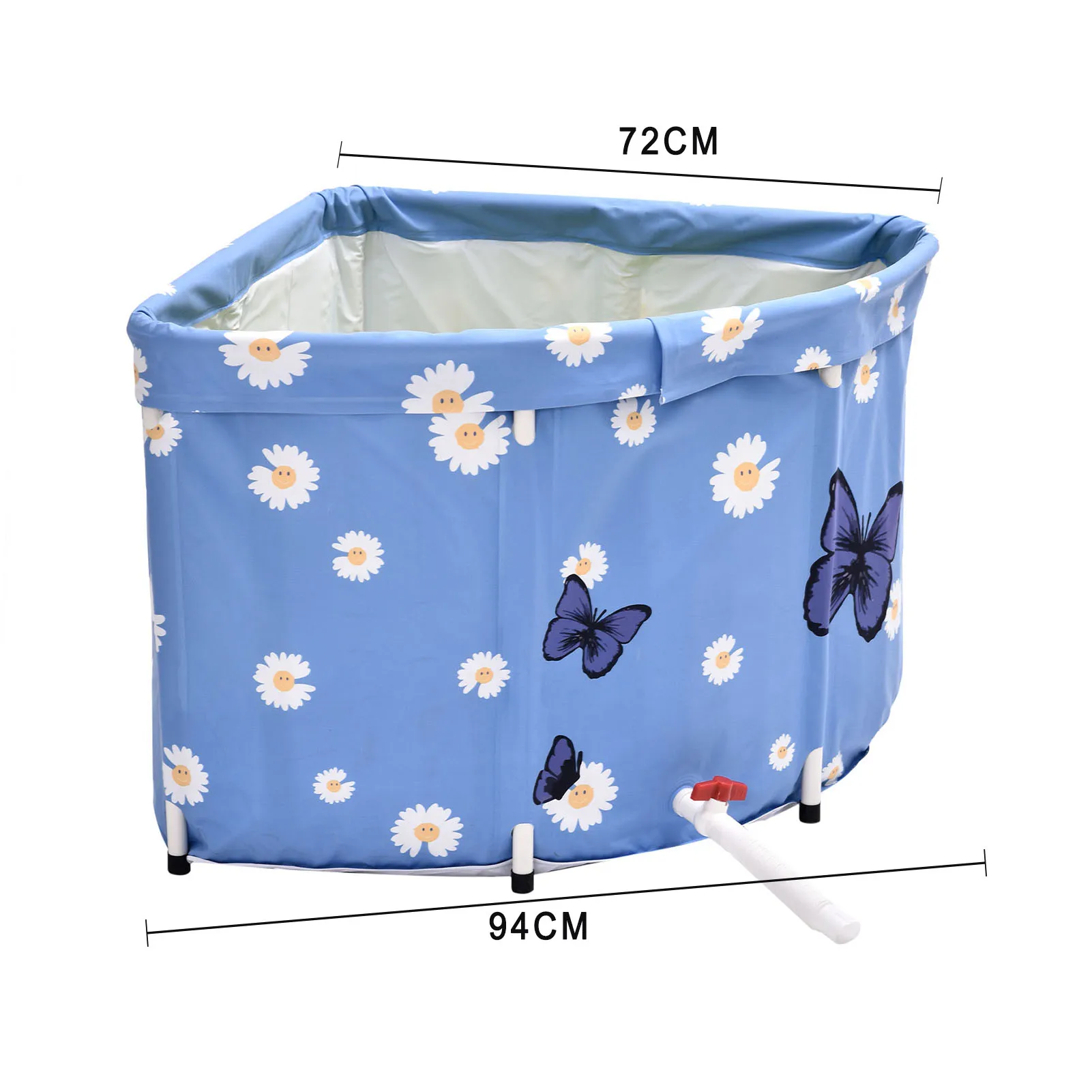

Portable Bathtub Folding Bath Bucket Shower Barrel Large Adult Tub Baby Swimming Pool Family Bathroom SPA Tub Bathtub