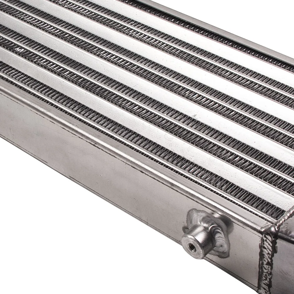 

2.5" In/Outlet Aluminum Universal Front Mount Turbo Intercooler 27x7x2.5 inch