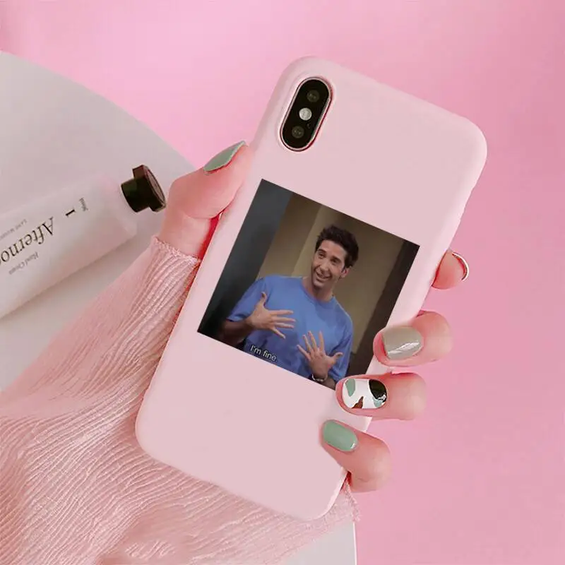 

Central Perk Coffee friends TV show Phone Case Candy Color for iPhone 6 7 8 11 12 s mini pro X XS XR MAX Plus