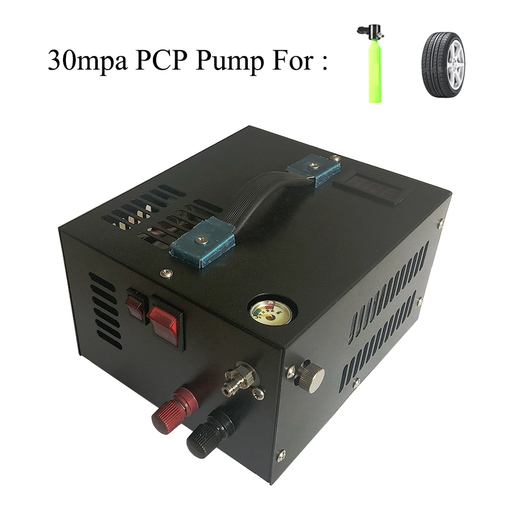 Пневматический пистолет высокого давления 220 psi 110 бар 30 мпа 12 В|Насосы| |
