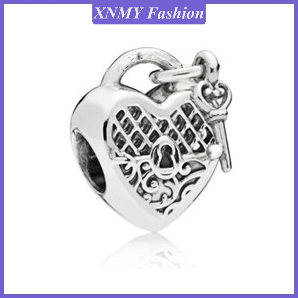 

Шарм XNMY серебряного цвета для маленьких мальчиков и девочек, оригинальный Шарм-браслет Pandora, Модная бижутерия «сделай сам», подарок для женщ...