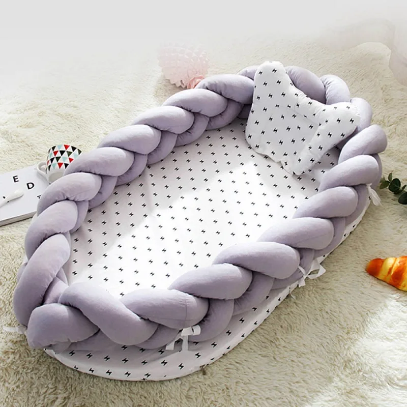 Портативная кроватка гнездо для новорожденных 90*55 см|Детские кроватки| |