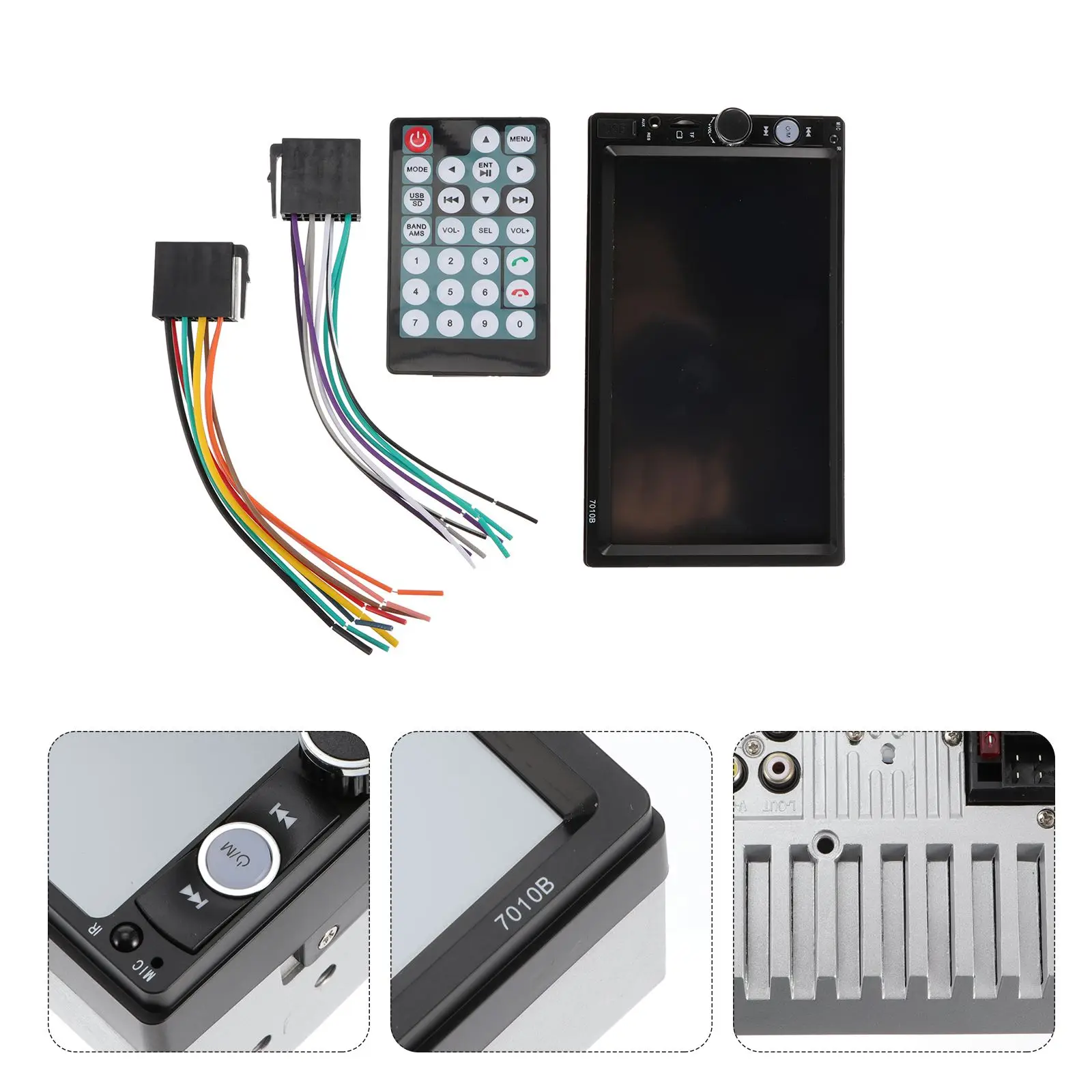 

brand new 1 Set Car MP5 Player Chic Safe Nice Fine Car Accessory Car Stereo Receiver Vehicle Multimedia Player Car Radio