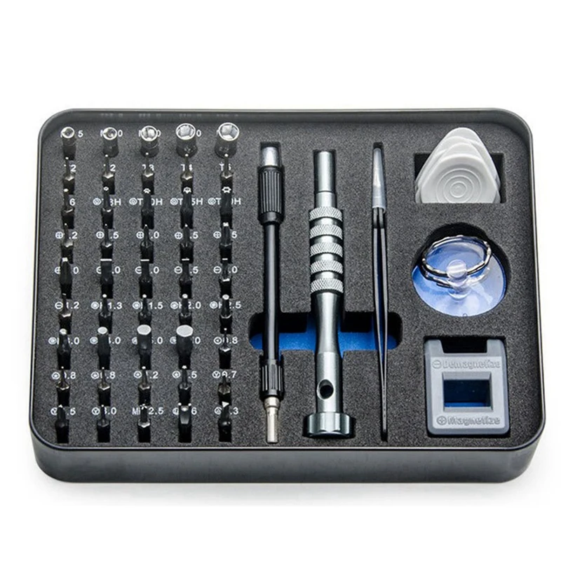 

55 in 1 Screwdrivers Set Repairing Tool Set for Smartphone Tablet PC Maintenance Hand Tools Kit
