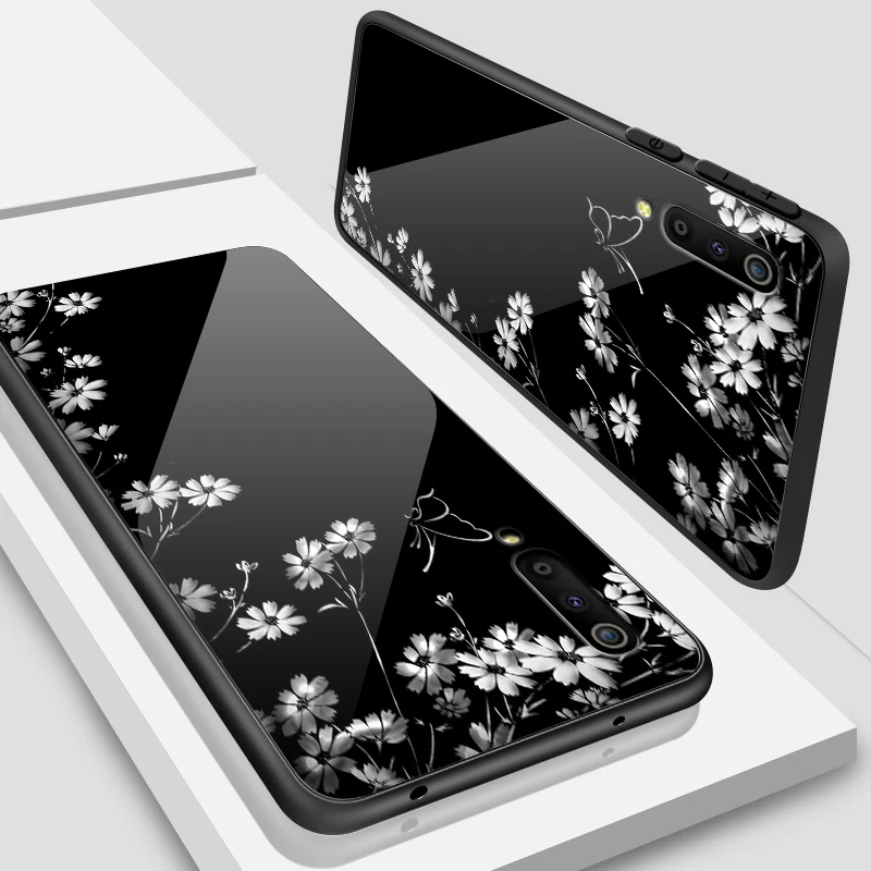 W316 Чехол для телефона для samsung Galaxy A10 A20 A30 A40 A50 A6S A70 A8S A80 A90 закаленное Стекло крышка J4Plus M10 M20 M30 Note9 защитный чехол - Цвет: W316