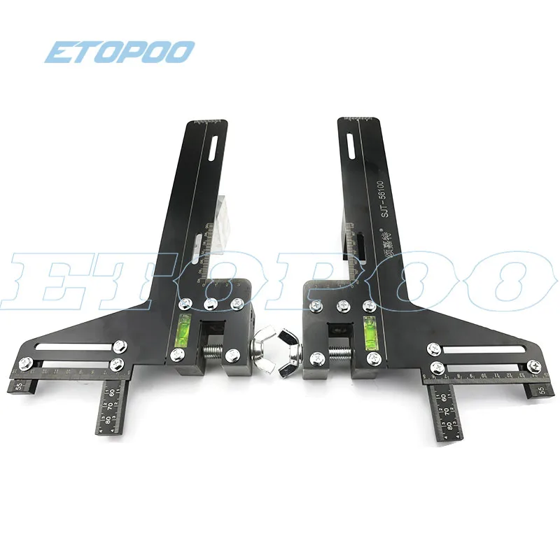 Линейка из нержавеющей стали с двойной линией линейка алюминиевого сплава для