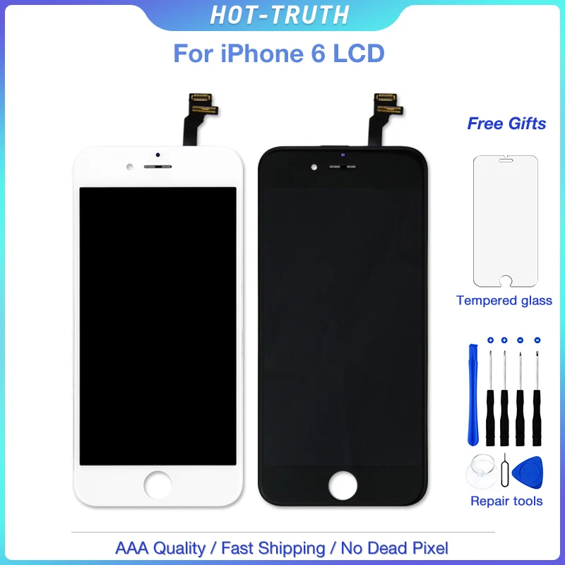 ЖК дисплей класса AAA +++ для iPhone 6 6S Plus с 3D сенсорным экраном дигитайзер в сборе без