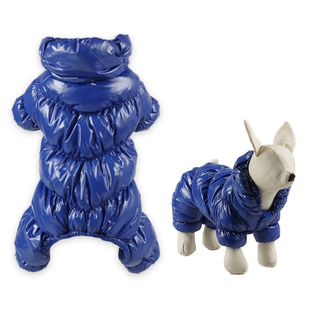Водонепроницаемая одежда для собак зимний комбинезон маленьких Комбинезоны