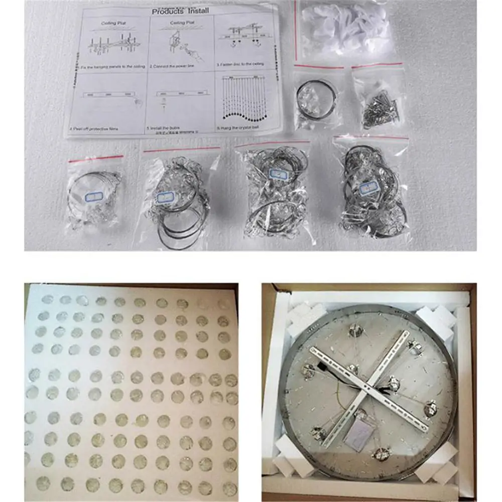 Светодиодный потолосветильник светильник L80 * W40 H60 см подсвечник для гостиной