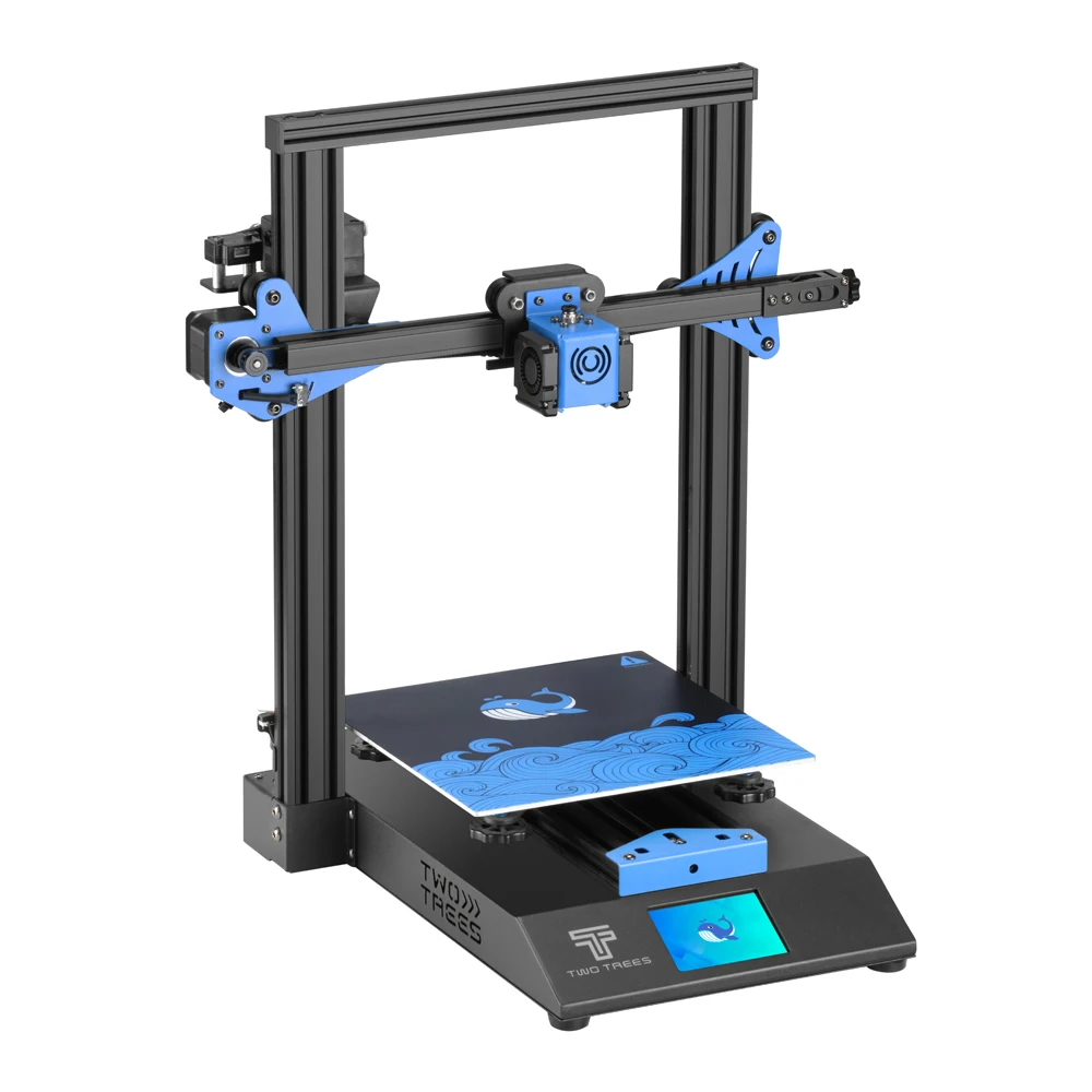 Twotrees 3D Printer BLU-3 V2 Printing DIY Kit With Silent Driver TMC2225 High Precision Prusa i3 TFT Touch Screen Motherboard | Компьютеры