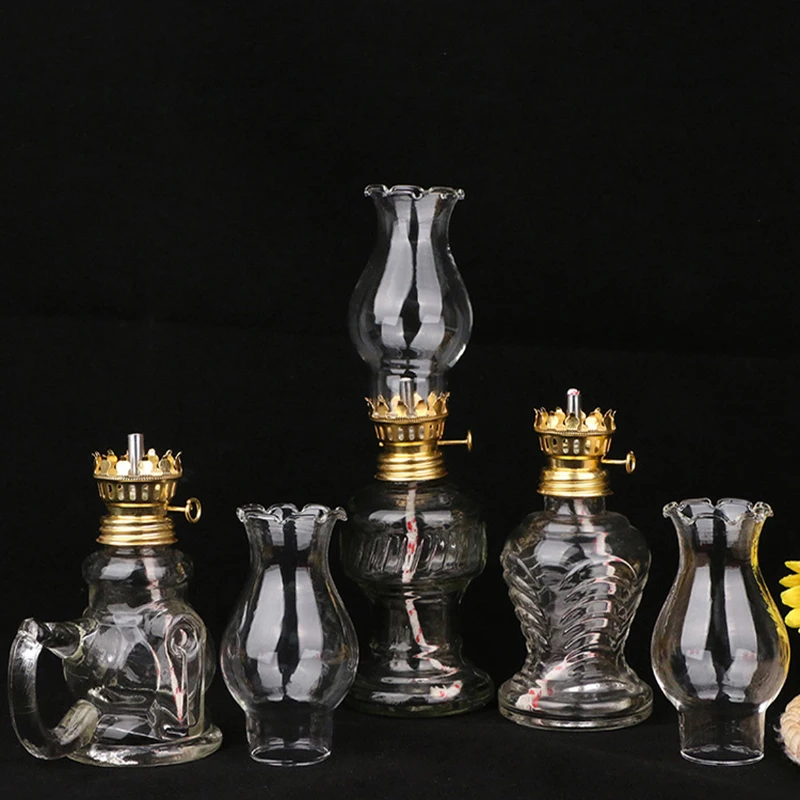 Масляная лампа с регулируемым фитилем масляные лампы для использования в