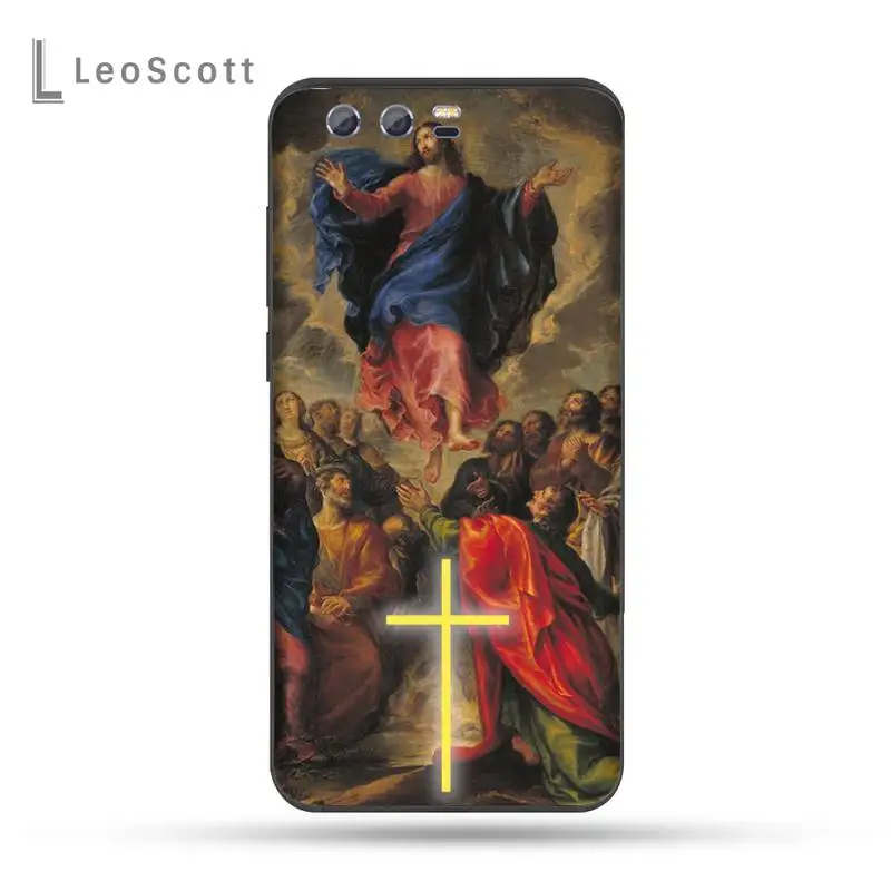 

Cross christ jesus Phone Case For Huawei Honor view 7a5.45inch 7c5.7inch 8x 8a 8c 9 9x 10 20 10i 20i lite pro
