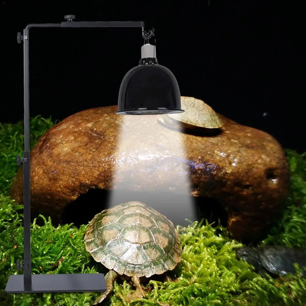 Pet лампа для рептилий подставка кронштейн большая Регулируемая Телескопическая