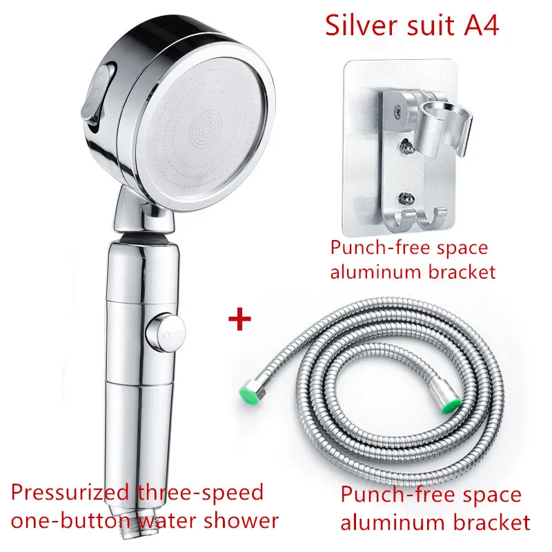 Набор для душа медный корпус настенный бытовой душ усилитель Ванна Душ |