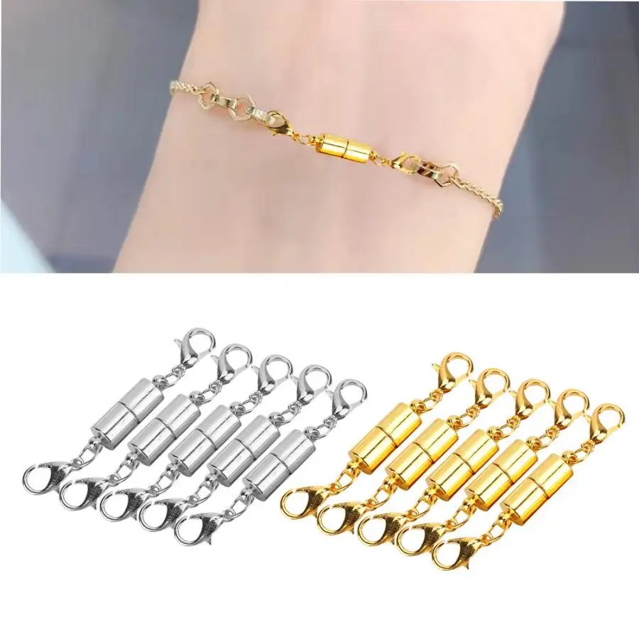 Модная магнитная пряжка застежка для ожерелья или браслета соединитель